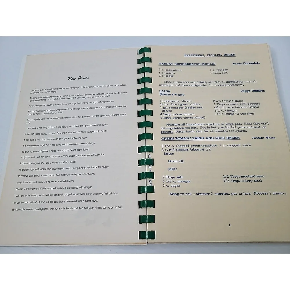 Home Cookin'is A Family Affair A Book‎ Of Recipes 90's Twin Falls Church Idaho